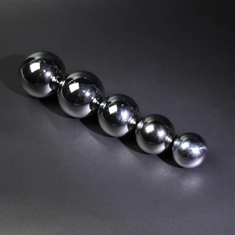 2Pcs Hand Massage Ball Stress Relaxation Chinese Health Care for Chromium Plated Silver Like solid hollow Hand Fitness Iron Ball