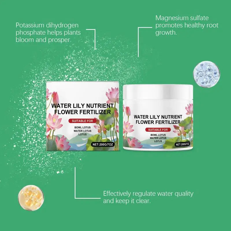 Bowl lotus pollen Promotes plant health growth Pond Water Lily Nutrient promote flowering fertilizer hydroponic lotus fertilizer