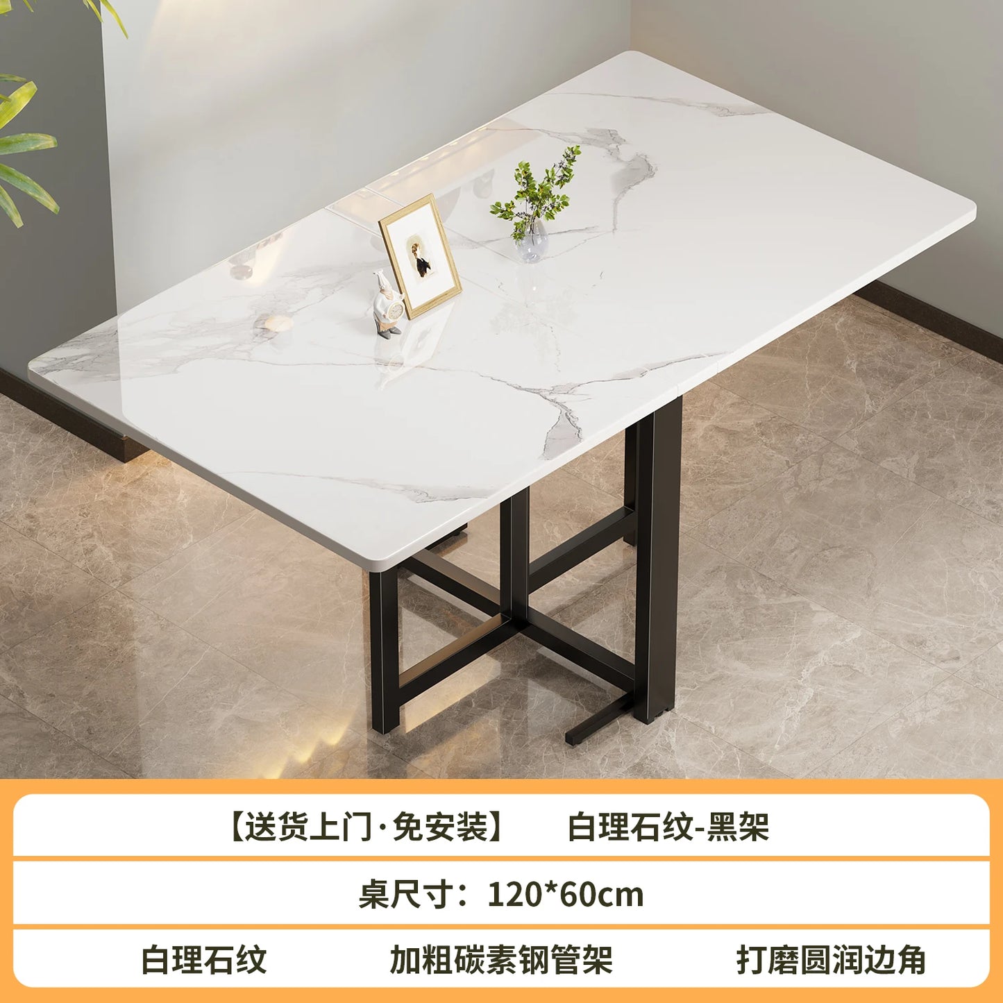 Mounted Wall Foldable Kitchen Space Compact Apartment Minimalist Folding Cafe Home Household Dining Table Saving Small Desk