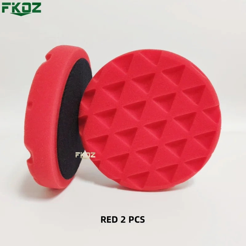 5/6 inch Triangle Car Polishing Pad Sponge Buffing Waxing Clean Polish Buffer Drill Wheel Polisher Removes Scratches Car Repair