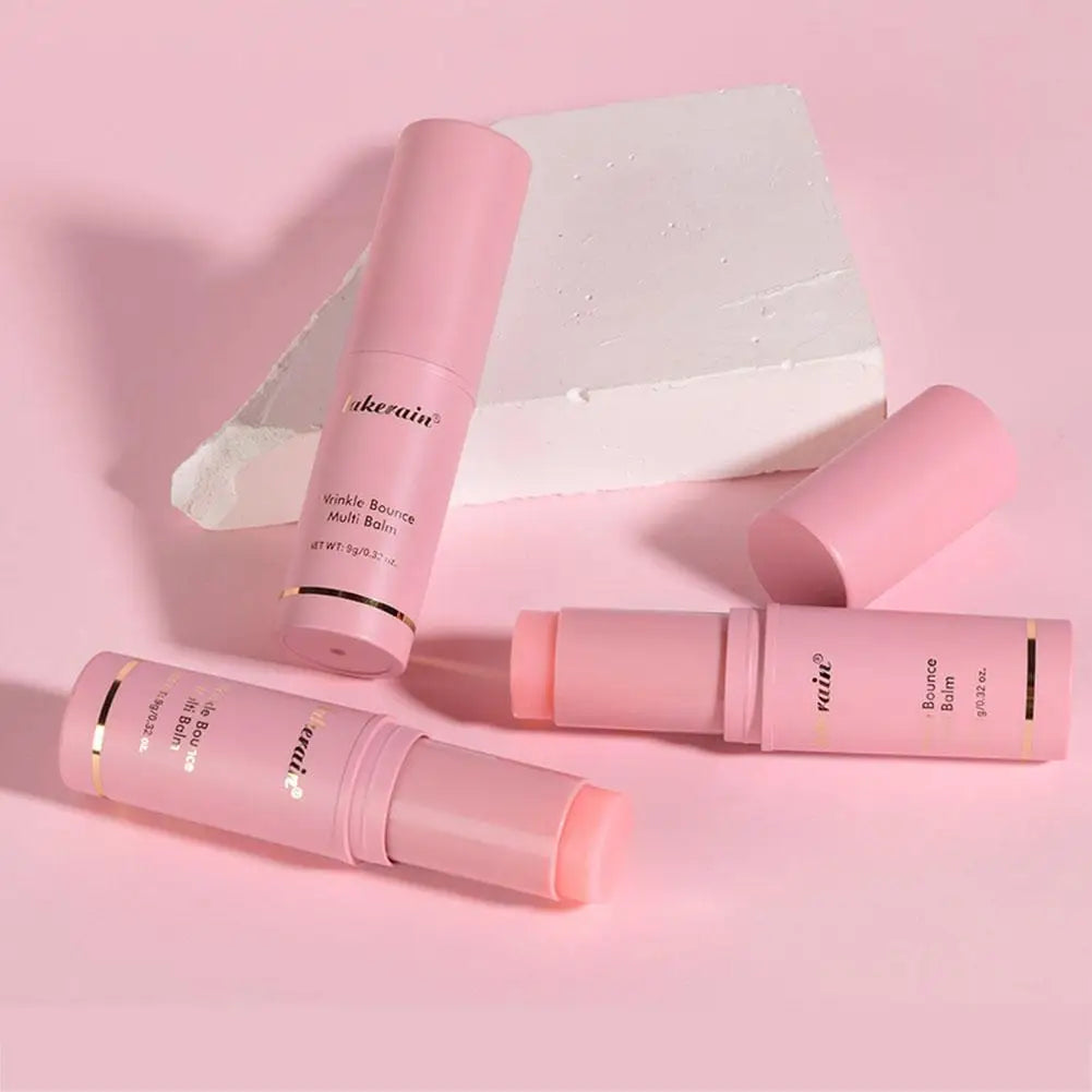 Moisturizing Wrinkle Bounce Balm Stick Collagen Deep Hydration Balm Anti Aging Balm Cream Dull Cosmetics Tighten Skin Care