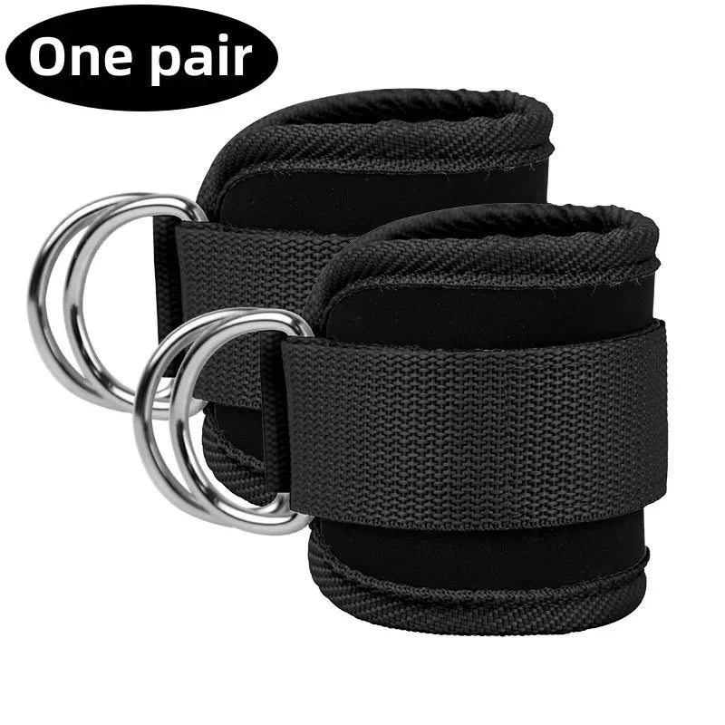TPE Resistance Bands Ankle Straps Fitness Booty Band Squat Glute Workout Yoga Gym Equipment Guard Leg Strength Safety Extensions