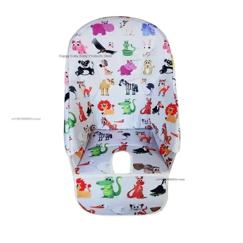 Baby Chair Cushion PU Leather Cover Compatible Prima Pappa Siesta Zero 3 Aag Baoneo Dinner Chair Seat Case Baby Accessories