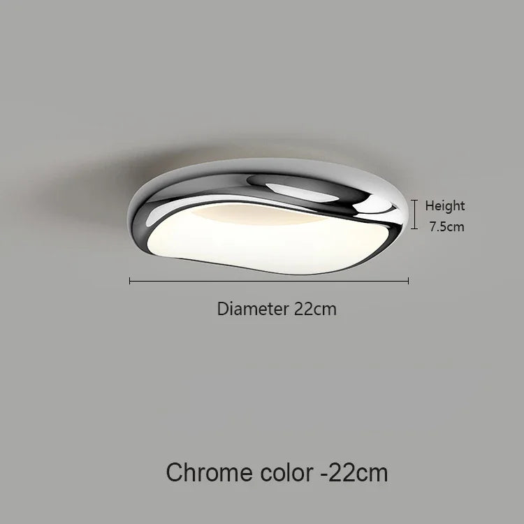 Modern Bedroom Ceiling Light Home Decorate Nordic Creative Balcony Corridor Lamps Living Room Cream Style LED Lighting Fixtures