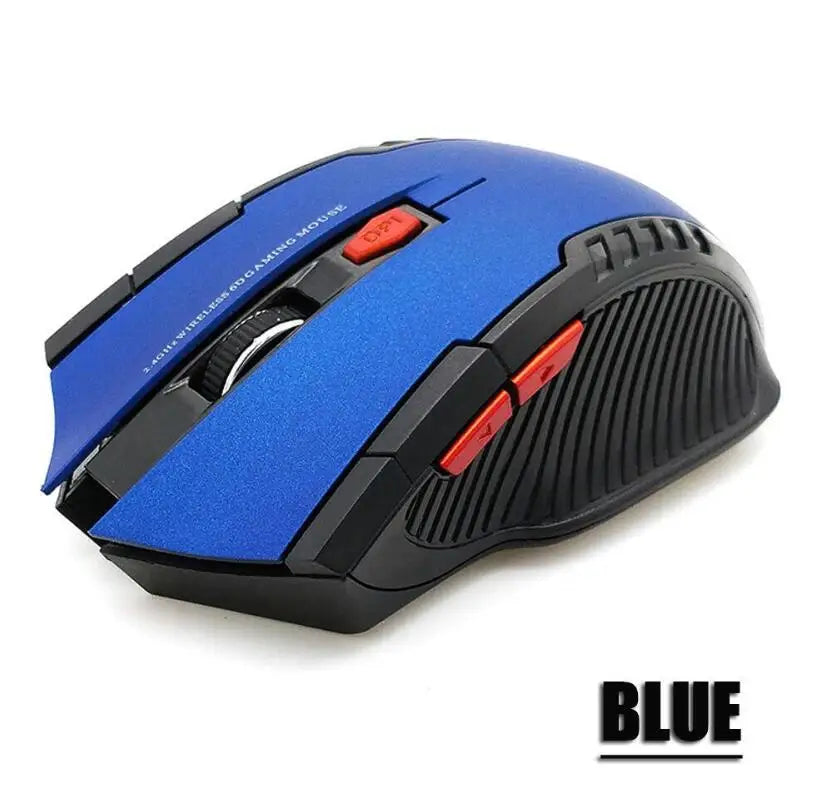 2.4Ghz Mini Wireless Optical Gaming Mouse & USB Receiver 2000 DPI for PC Laptop