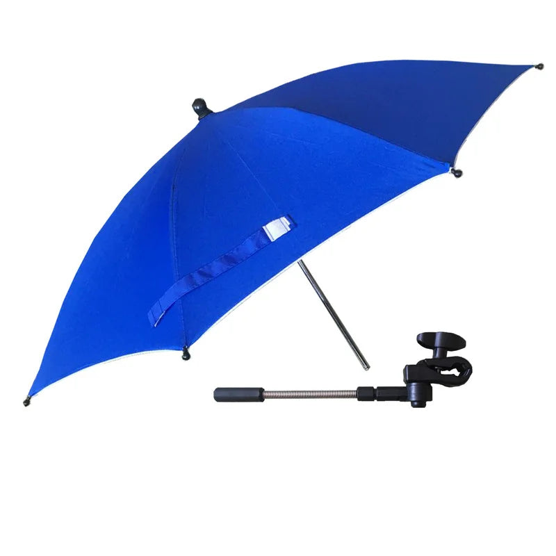 Stroller Umbrella Protable Baby Colorful Pram Shade Parasol for Stroller 360 degree Adjustable Folding yoya Stroller Accessories