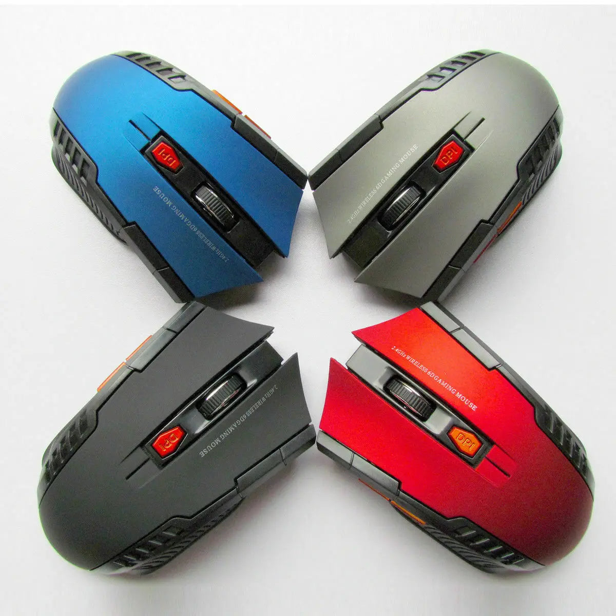 2.4Ghz Mini Wireless Optical Gaming Mouse & USB Receiver 2000 DPI for PC Laptop