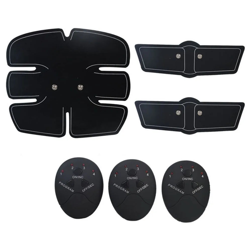 Muscle Stimulator Hips Muscle Trainer Abs EMS Wireless Smart Abdominal Muscle Toner Home Gym Workout Machine For Men Women