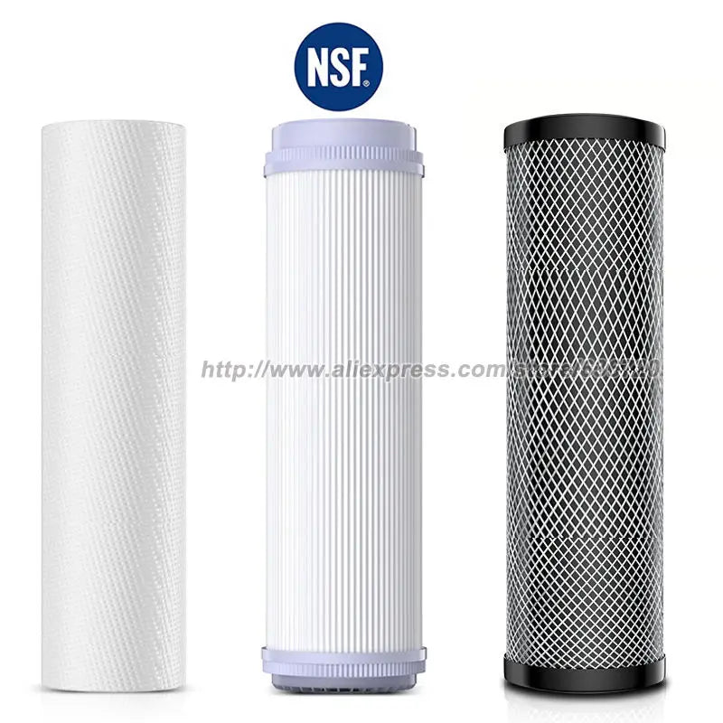 Waterdrop TSTUF 0.01μm Ultra-Filtration Under Sink Water Filter, Stainless Steel Water Filter for Sink, 5X Service Life