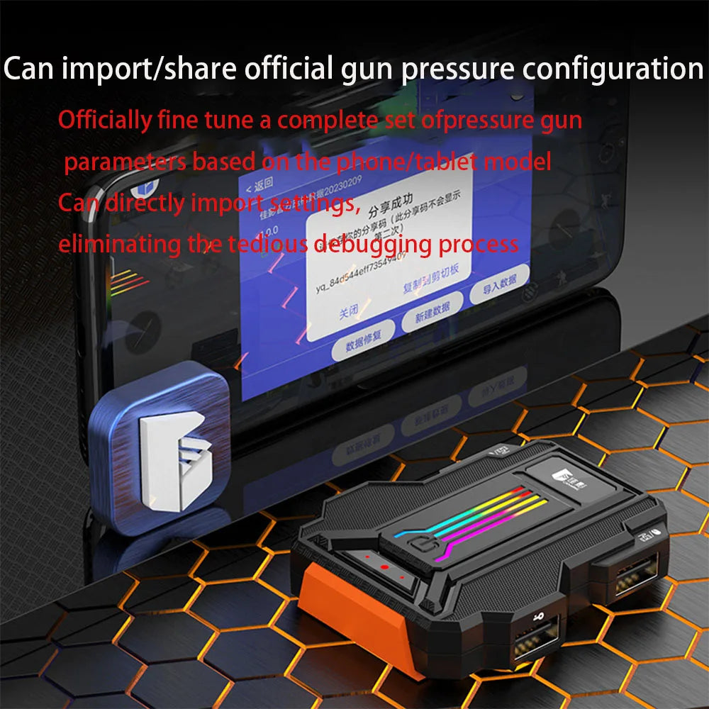 1000HZ Gamwing Hunting 2/2pro LieYing 2Pro Gaming Keyboard Mouse Converter Adapter BT USB For Android With 3.5mm Headphone Port