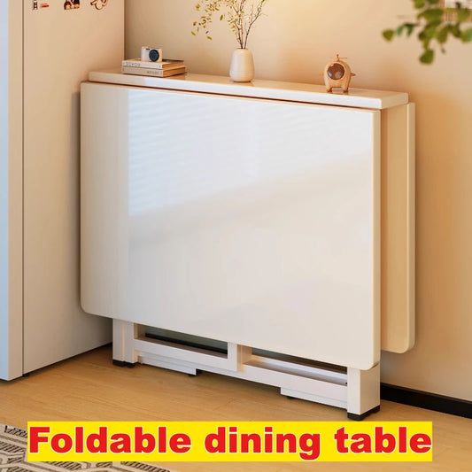 Mounted Wall Foldable Kitchen Space Compact Apartment Minimalist Folding Cafe Home Household Dining Table Saving Small Desk