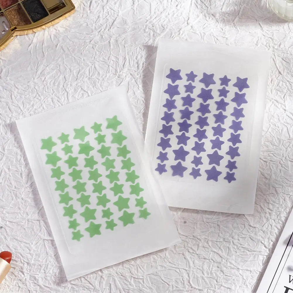 40 Counts Stars Shape Acne Pimple Patches Invisible Concealer Waterproof Blemish Spot Pimple Cover Stickers Face Beauty Skincare