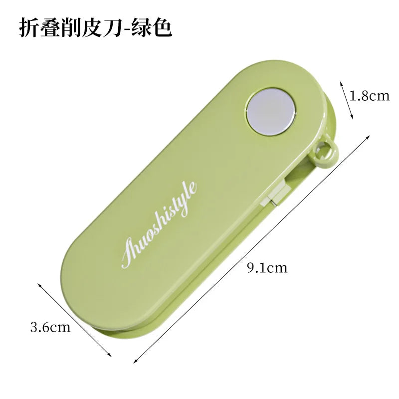 Foldable Portable Stainless Steel Peeler for Kitchen And Outdoor Use - Home Fruit Peeler
