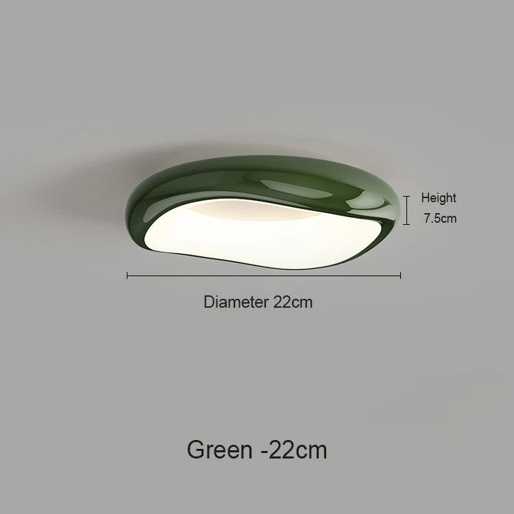 Modern Bedroom Ceiling Light Home Decorate Nordic Creative Balcony Corridor Lamps Living Room Cream Style LED Lighting Fixtures