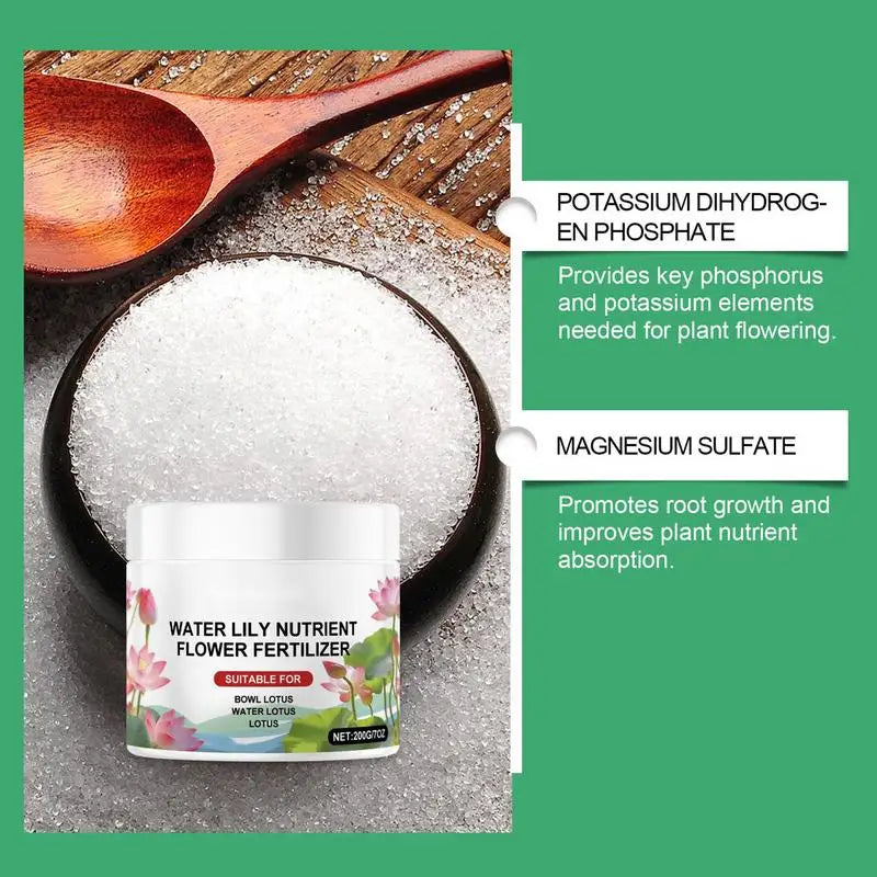 200g Bowl Lotus Explosions Water Special Nutrient Solution Promotes Flowering Fertilizer Hydroponic Fertilizer For Water Lily