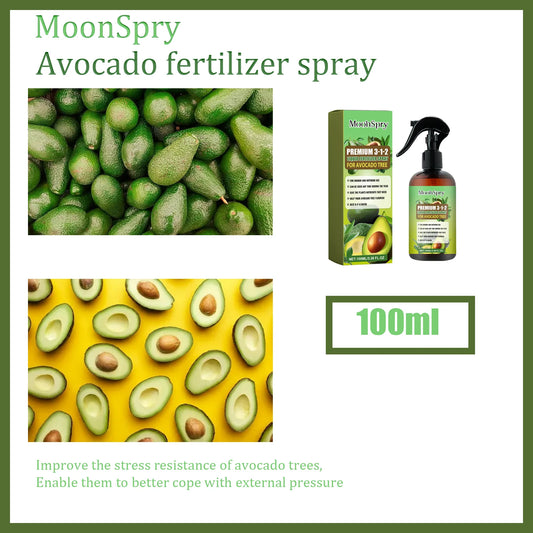 Avocado Tree Fertilizer Vital Health Food Nutrient Gardening Blend Fertilizer Leaf Growth Supplement Plant Liquid Organic Spray