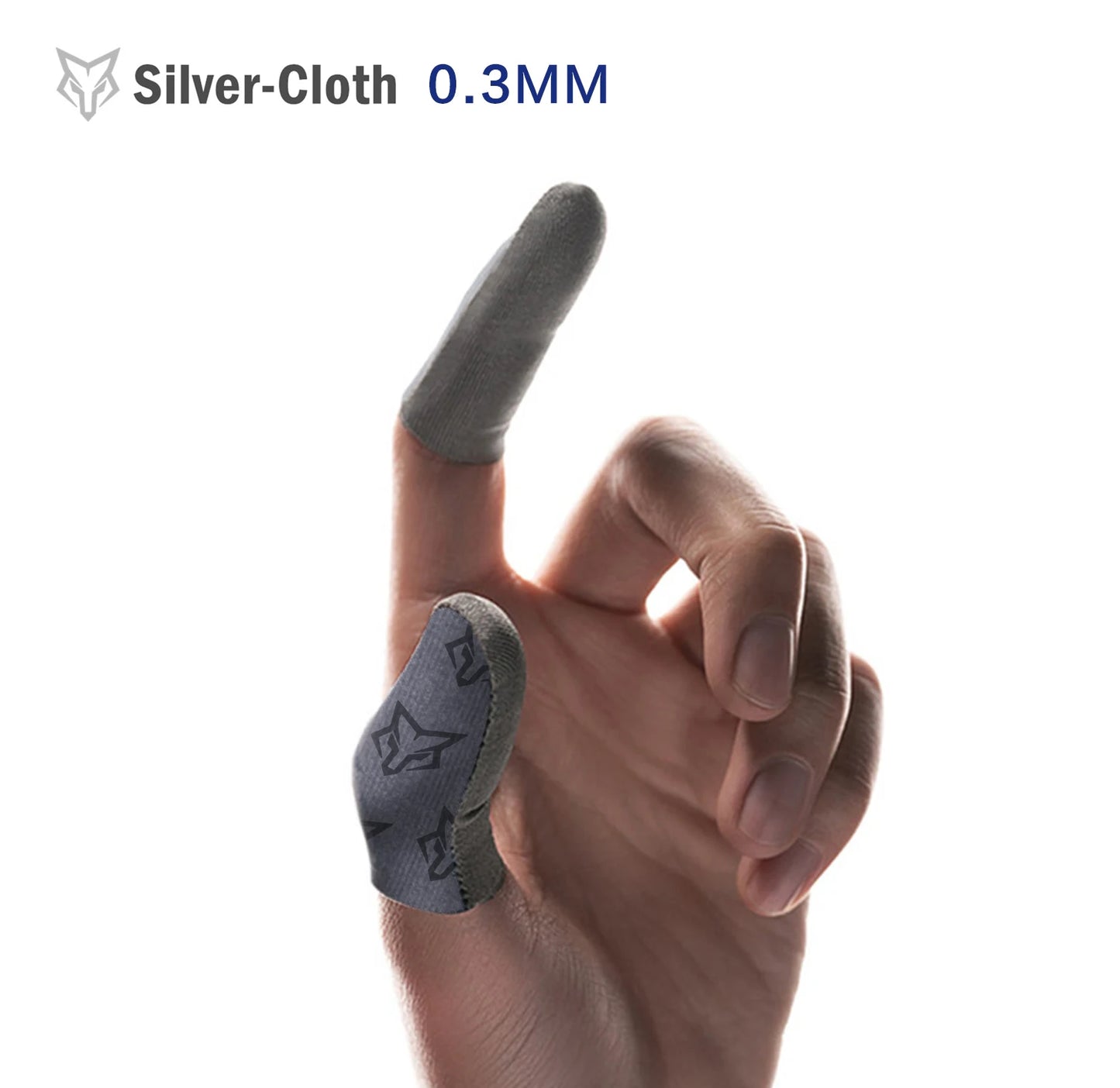 Sarafox C1 Sliver-cloth Sensitive thin washable Mobile Gaming Finger Sleeve Finger Gloves