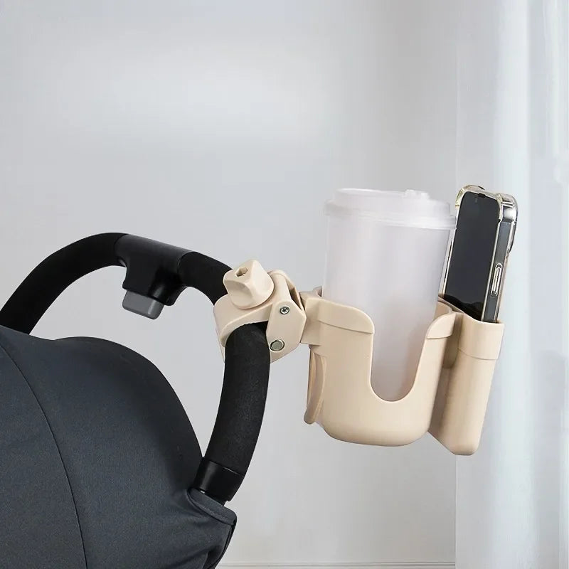 Anti-Slip Pram Cup Holders for Children's Stroller Mobile Phone & Bottle Accessories Universal Attachment Baby Travel Gear
