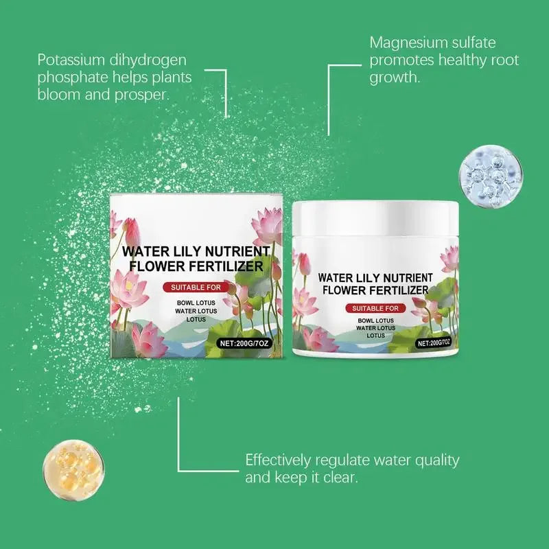 200g Bowl Lotus Explosions Water Special Nutrient Solution Promotes Flowering Fertilizer Hydroponic Fertilizer For Water Lily
