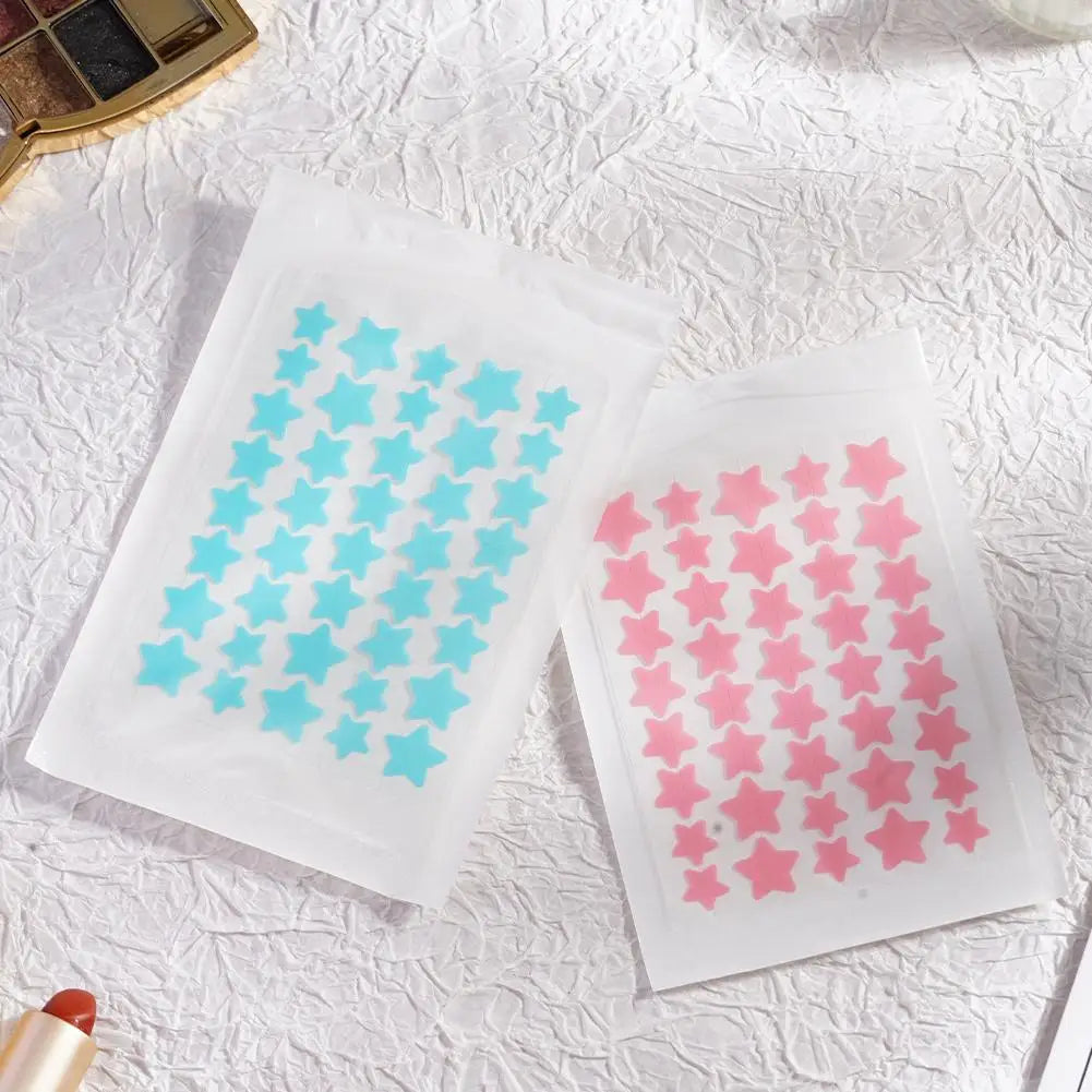 40 Counts Stars Shape Acne Pimple Patches Invisible Concealer Waterproof Blemish Spot Pimple Cover Stickers Face Beauty Skincare