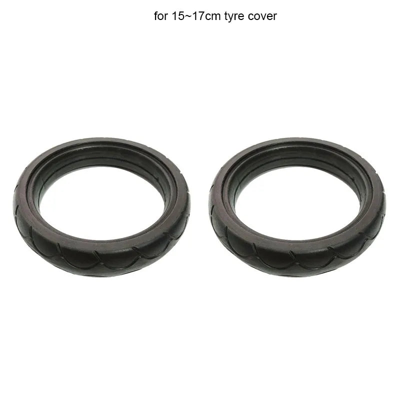 Stroller Wheel Tire 13.5/15/15~17/18~20/23.5CM For Yoya Yoyaplus Or Stokke Xplory V3 V4 Baby Buggy Wheel Accessories