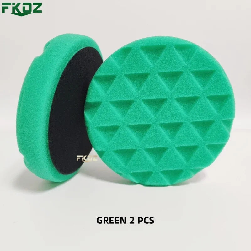 5/6 inch Triangle Car Polishing Pad Sponge Buffing Waxing Clean Polish Buffer Drill Wheel Polisher Removes Scratches Car Repair