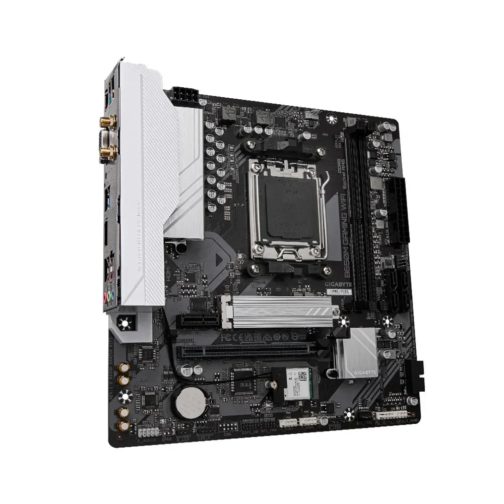 GIGABYTE New B650M GAMING WIFI Motherboard 2.5G AM5 PC Gamer Micro-ATX AMD B650 DDR5 6400 MHz M.2 USB3.2 96GB Socket AM5