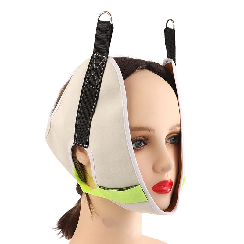 Hanging Cervical Traction Device Accessories Neck Traction Stretching Belt Canvas Spine Chiropractic Traction Cushion Pad