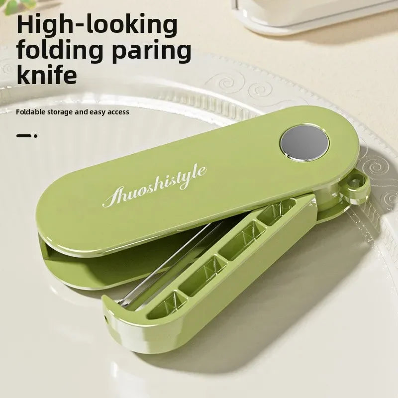 Foldable Portable Stainless Steel Peeler for Kitchen And Outdoor Use - Home Fruit Peeler