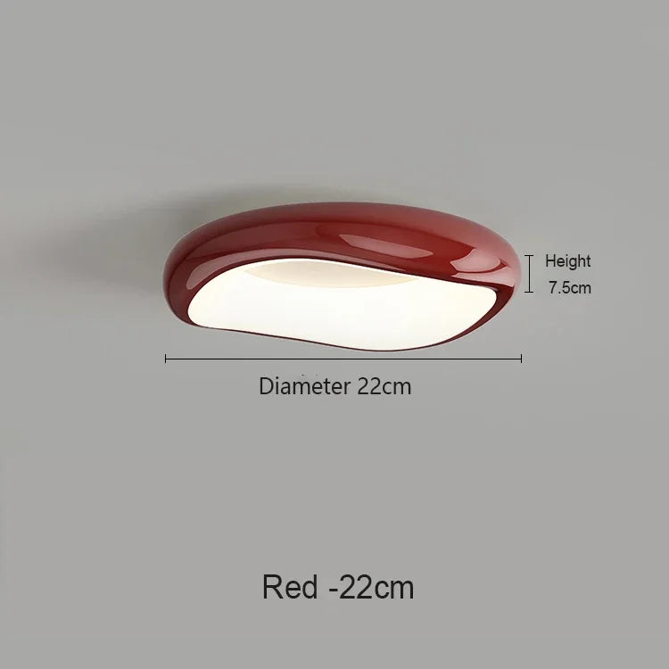 Modern Bedroom Ceiling Light Home Decorate Nordic Creative Balcony Corridor Lamps Living Room Cream Style LED Lighting Fixtures