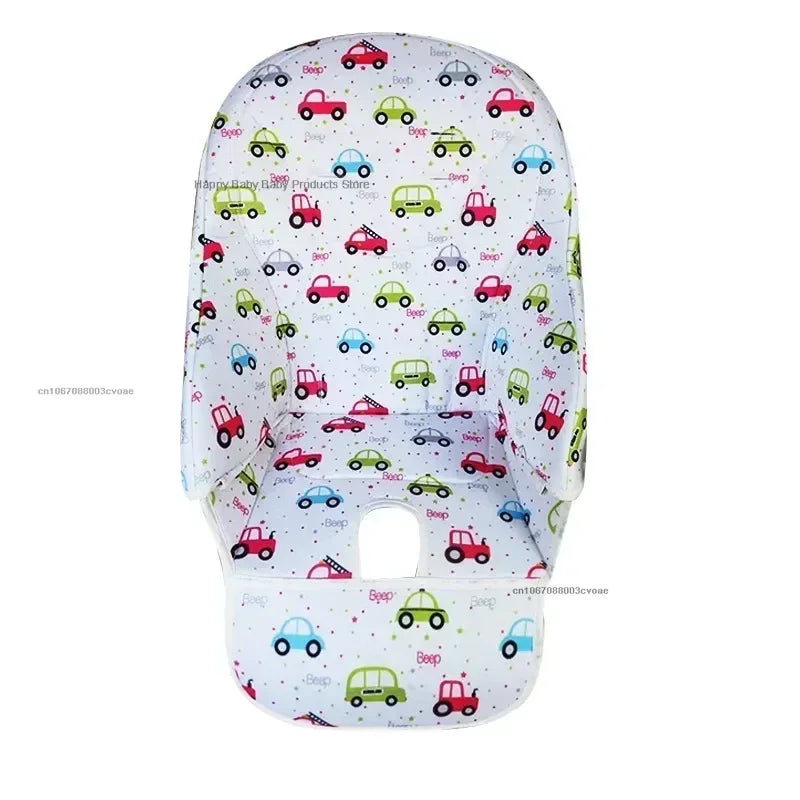 Baby Chair Cushion PU Leather Cover Compatible Prima Pappa Siesta Zero 3 Aag Baoneo Dinner Chair Seat Case Baby Accessories