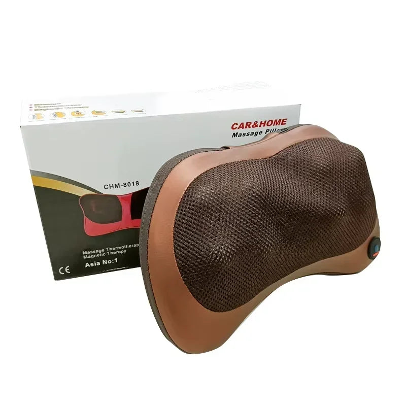 TINSOL Neck Massager Back Massage Pillow for Pain Relief Deep Tissue Massage Cervical Massage Pillow for Relaxation