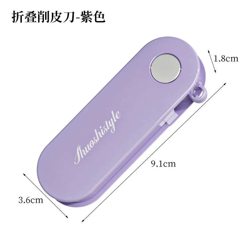 Foldable Portable Stainless Steel Peeler for Kitchen And Outdoor Use - Home Fruit Peeler