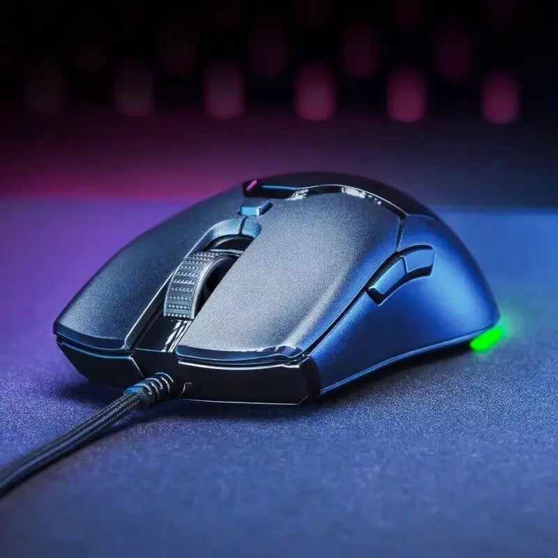 Razer NEW YEAR GIFT gift Thunder Snake Viper Mini Computer Esports Cable Gaming Mouse Laptop RGB Light, Small Hand Mouse