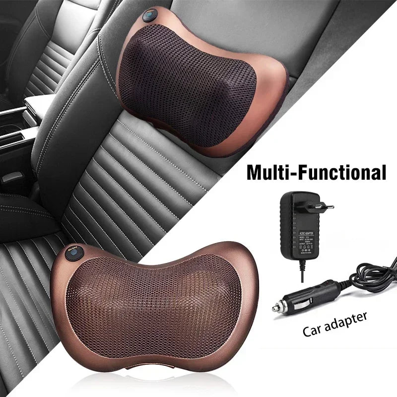 TINSOL Neck Massager Back Massage Pillow for Pain Relief Deep Tissue Massage Cervical Massage Pillow for Relaxation