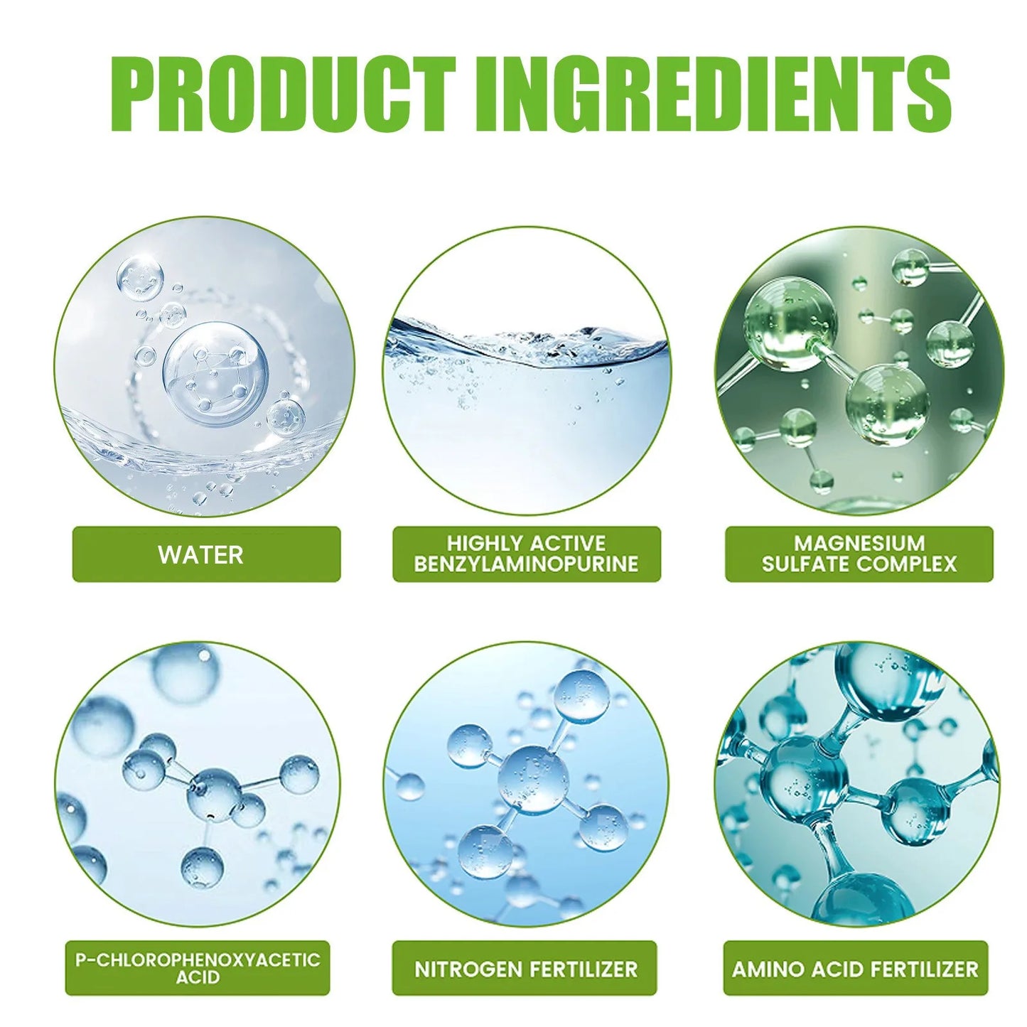 Plant Grow Solution Green Grass Fertilizer Flower Potted Supplement Plants Food Hydroponics Supplement Plants Nutrient Liquid