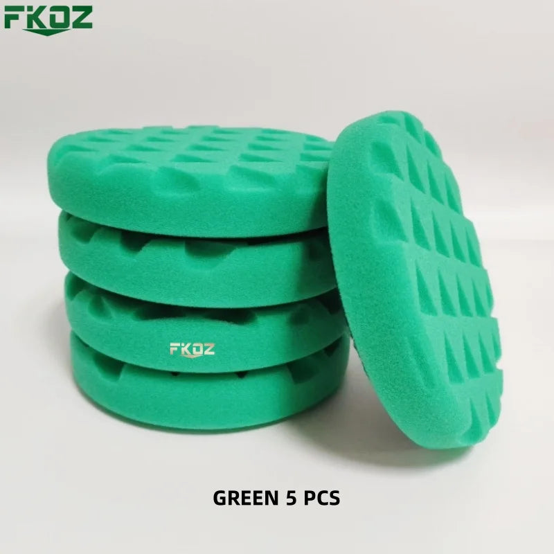 5/6 inch Triangle Car Polishing Pad Sponge Buffing Waxing Clean Polish Buffer Drill Wheel Polisher Removes Scratches Car Repair