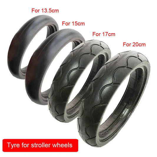 Stroller Wheel Tire 13.5/15/15~17/18~20/23.5CM For Yoya Yoyaplus Or Stokke Xplory V3 V4 Baby Buggy Wheel Accessories