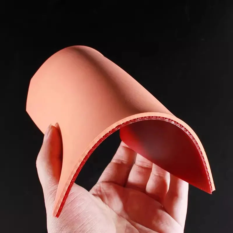 RKT Hyper-Power Table Tennis Rubber Sheet 2.1mm Pre-boosted Sponge Ping Pong Rubber for Provincial Team, Spoken by Chenqi