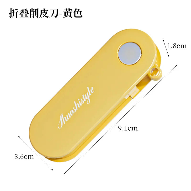 Foldable Portable Stainless Steel Peeler for Kitchen And Outdoor Use - Home Fruit Peeler