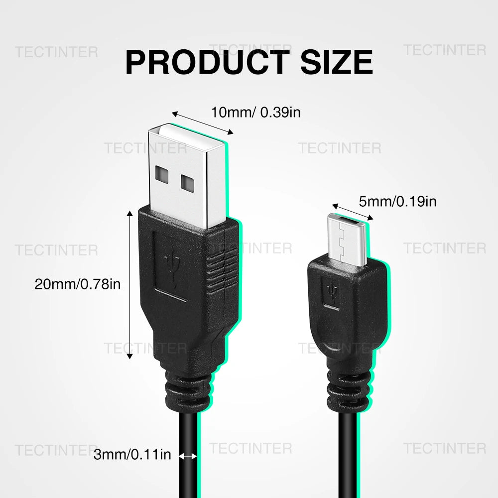Charging Data Cable For PS4/XBOX One Gamepad Controller Micro USB Charger Cord For Mobile Phone For PS4 Gaming Accessories