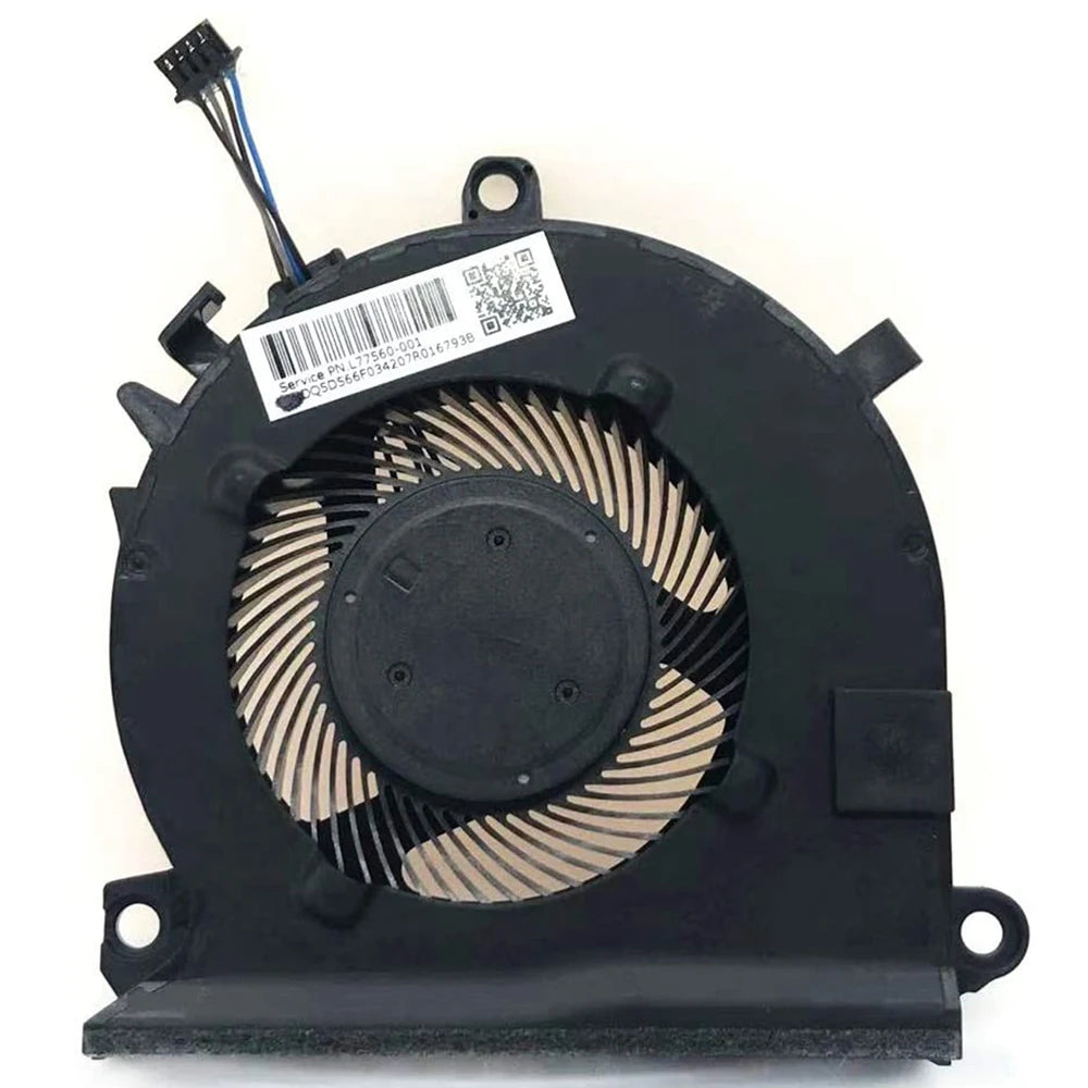 Laptop CPU Cooling Fan DFS2000055K0T DC5V 0.5A 4PIN for HP Pavilion Gaming 15-EC L77560-001