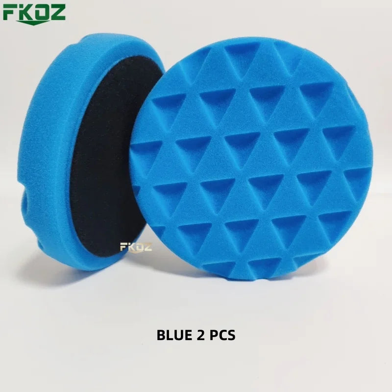 5/6 inch Triangle Car Polishing Pad Sponge Buffing Waxing Clean Polish Buffer Drill Wheel Polisher Removes Scratches Car Repair