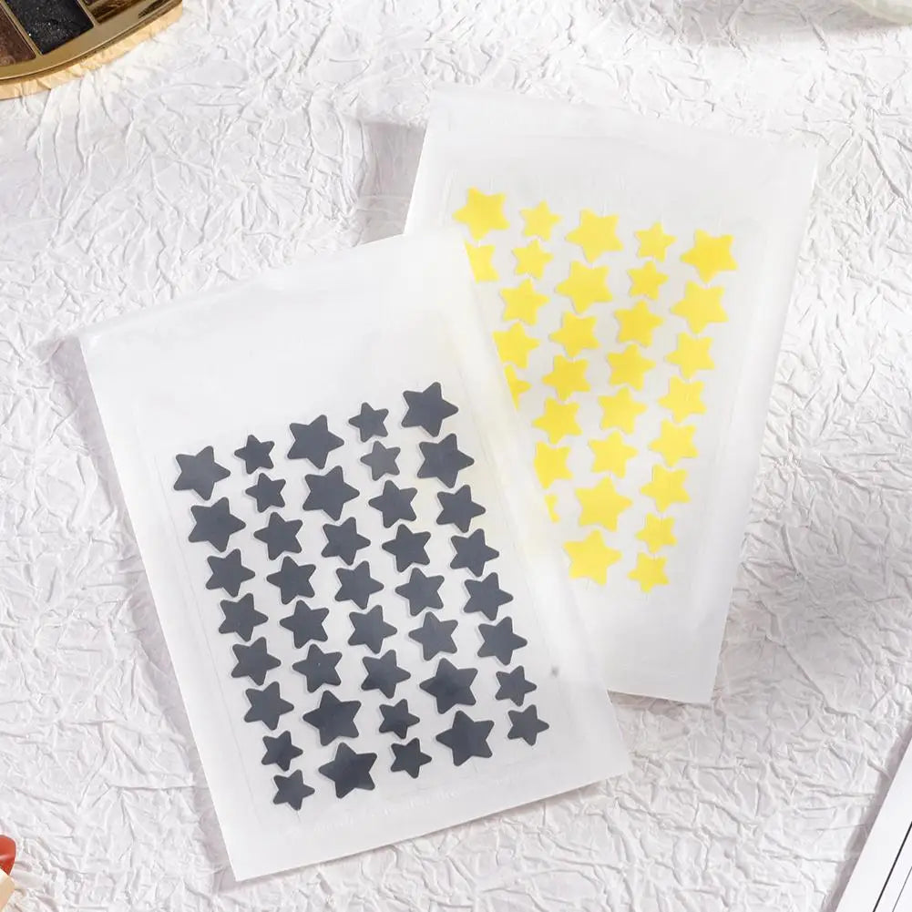 40 Counts Stars Shape Acne Pimple Patches Invisible Concealer Waterproof Blemish Spot Pimple Cover Stickers Face Beauty Skincare