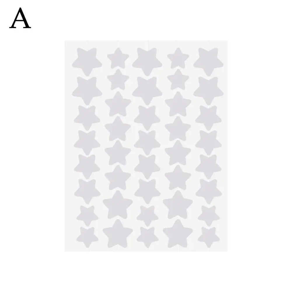 40 Counts Stars Shape Acne Pimple Patches Invisible Concealer Waterproof Blemish Spot Pimple Cover Stickers Face Beauty Skincare