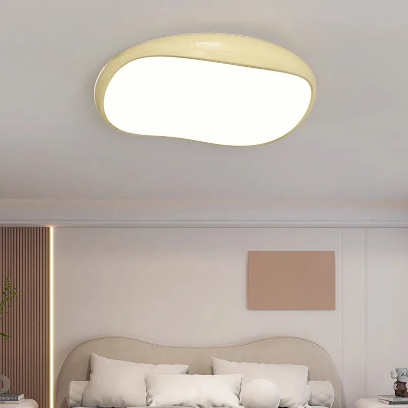 Modern Bedroom Ceiling Light Home Decorate Nordic Creative Balcony Corridor Lamps Living Room Cream Style LED Lighting Fixtures