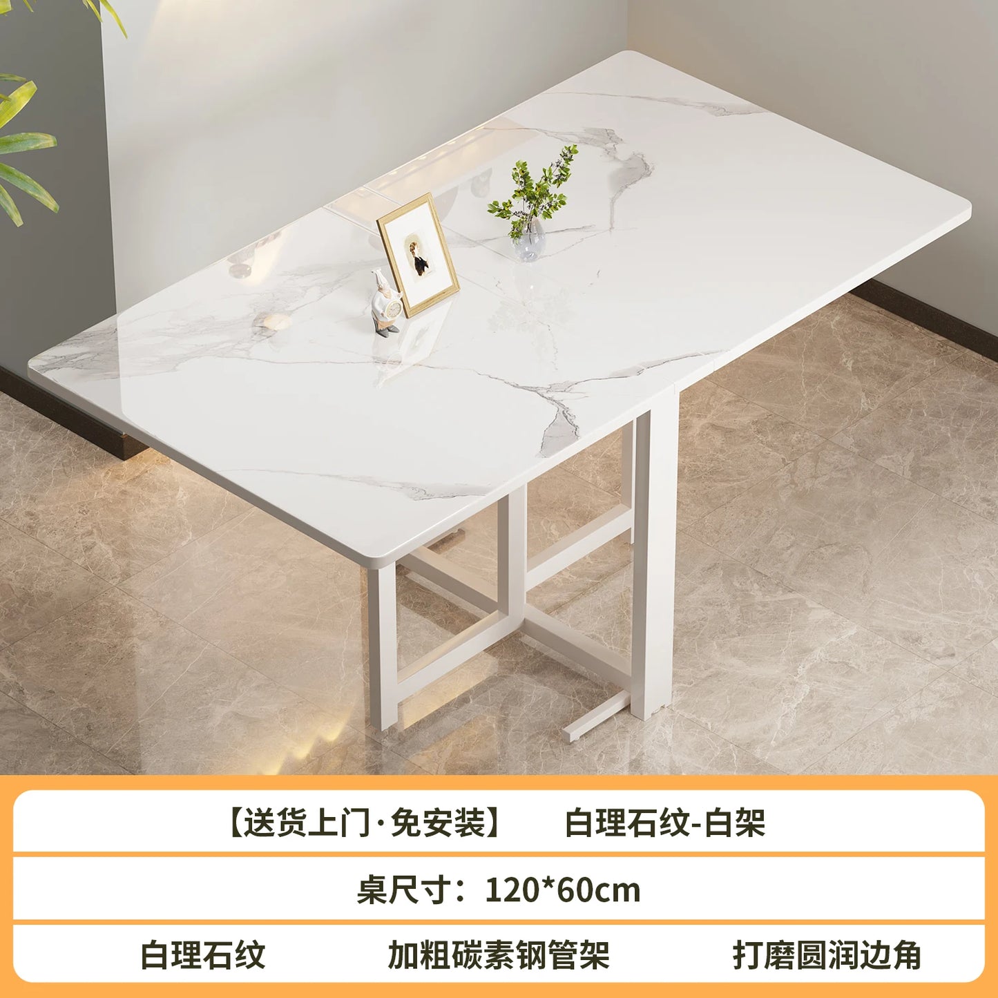 Mounted Wall Foldable Kitchen Space Compact Apartment Minimalist Folding Cafe Home Household Dining Table Saving Small Desk