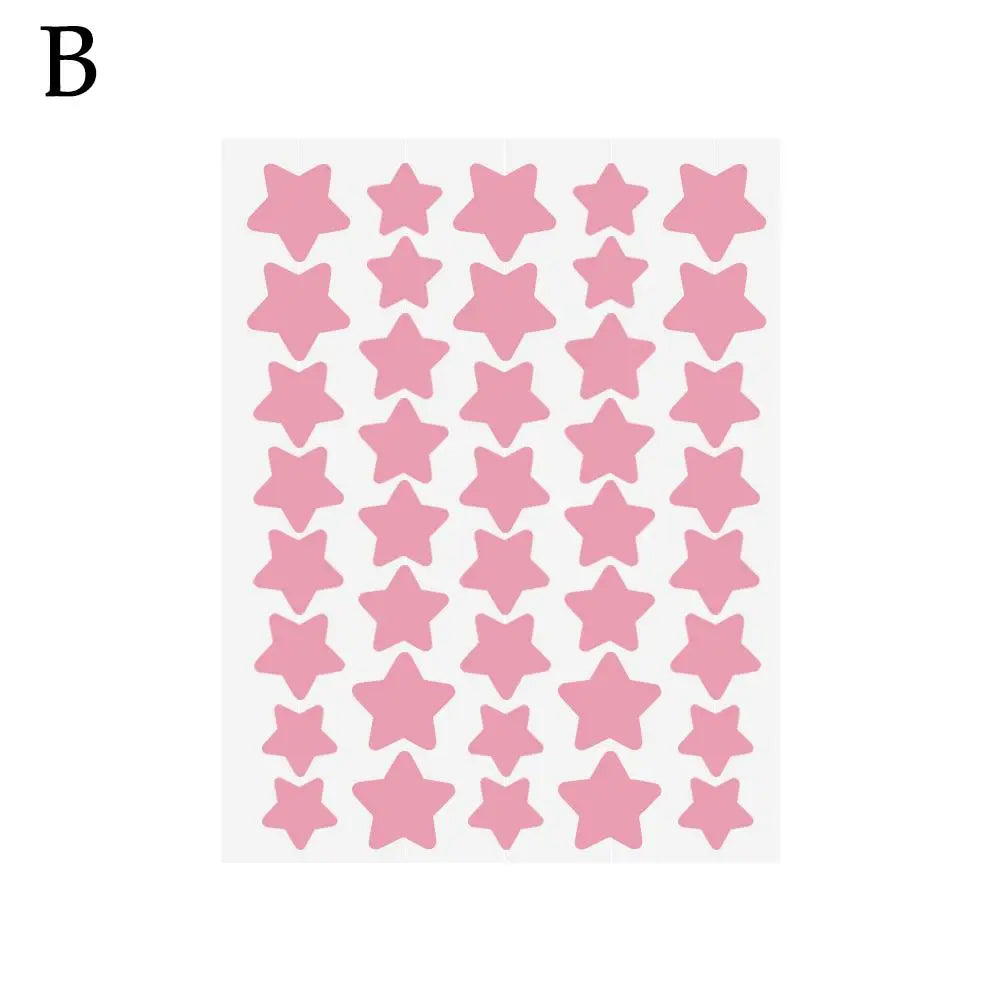 40 Counts Stars Shape Acne Pimple Patches Invisible Concealer Waterproof Blemish Spot Pimple Cover Stickers Face Beauty Skincare