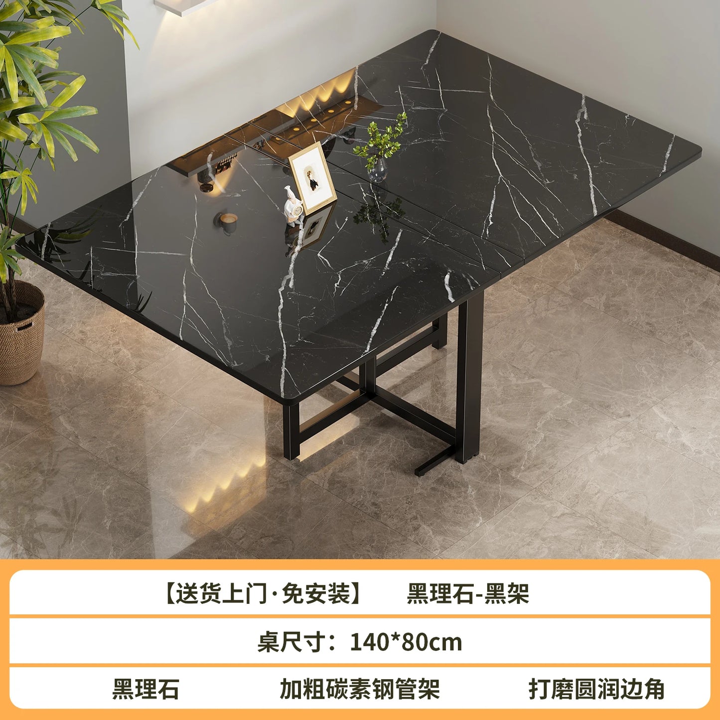 Mounted Wall Foldable Kitchen Space Compact Apartment Minimalist Folding Cafe Home Household Dining Table Saving Small Desk
