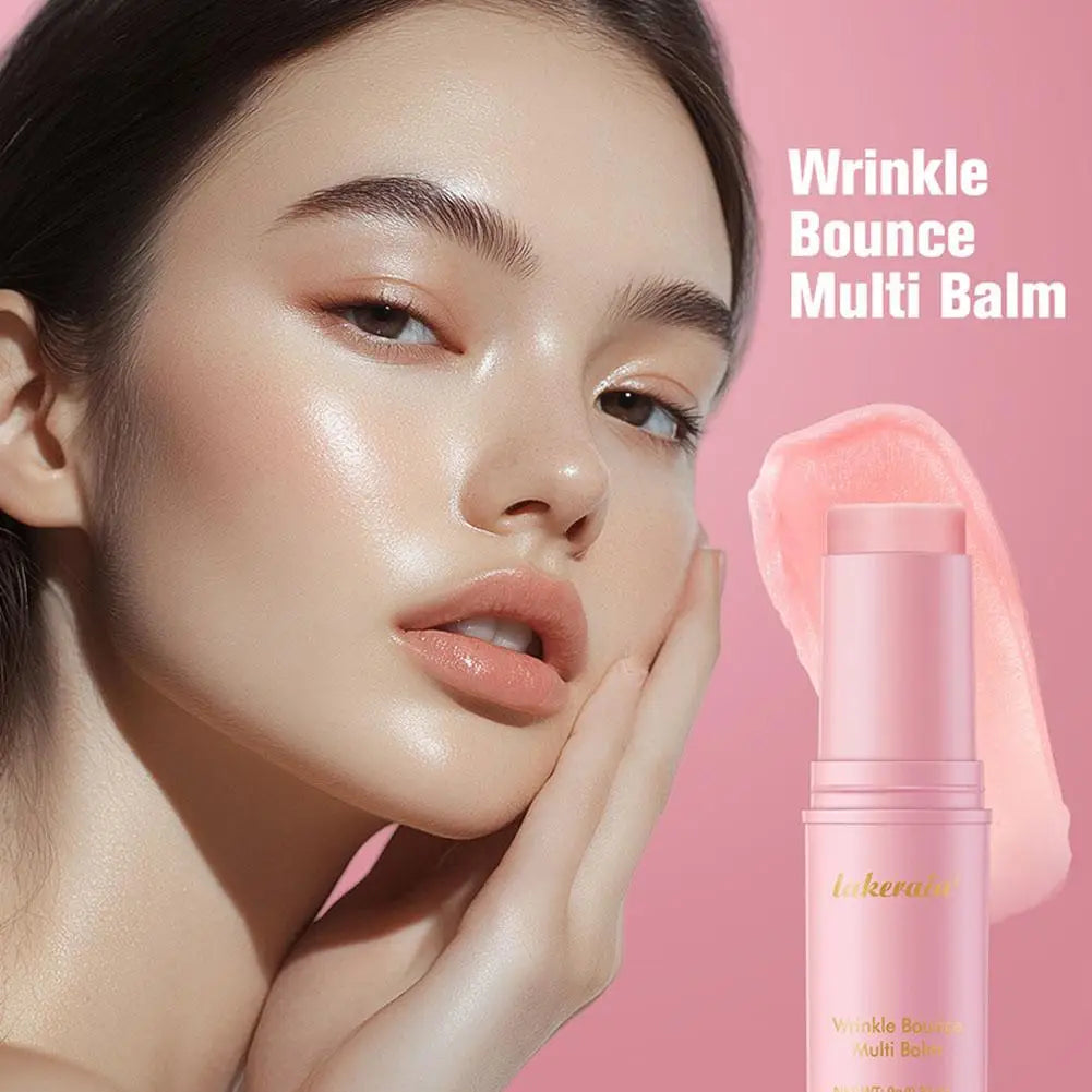 Moisturizing Wrinkle Bounce Balm Stick Collagen Deep Hydration Balm Anti Aging Balm Cream Dull Cosmetics Tighten Skin Care